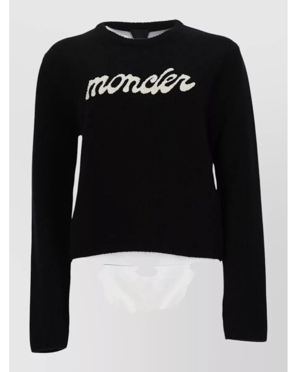 Moncler Black Logo Sweatshirt