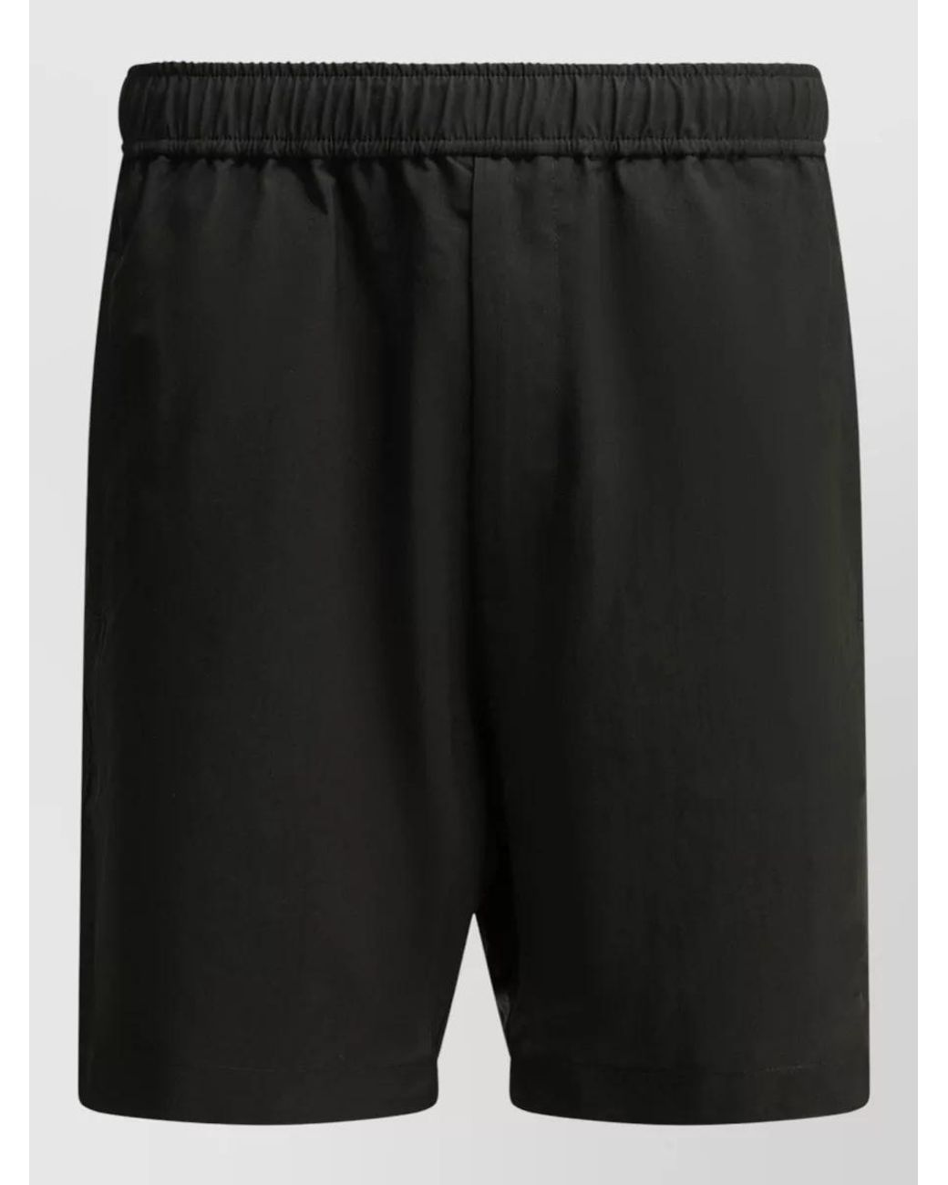 Givenchy Black Logo Shorts Side And Back Pockets for men