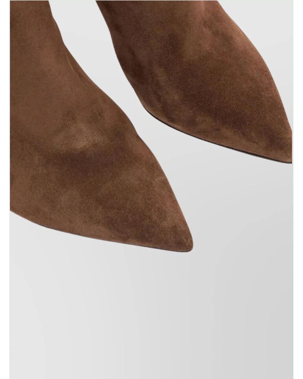 Casadei Brown Suede Leather Boots