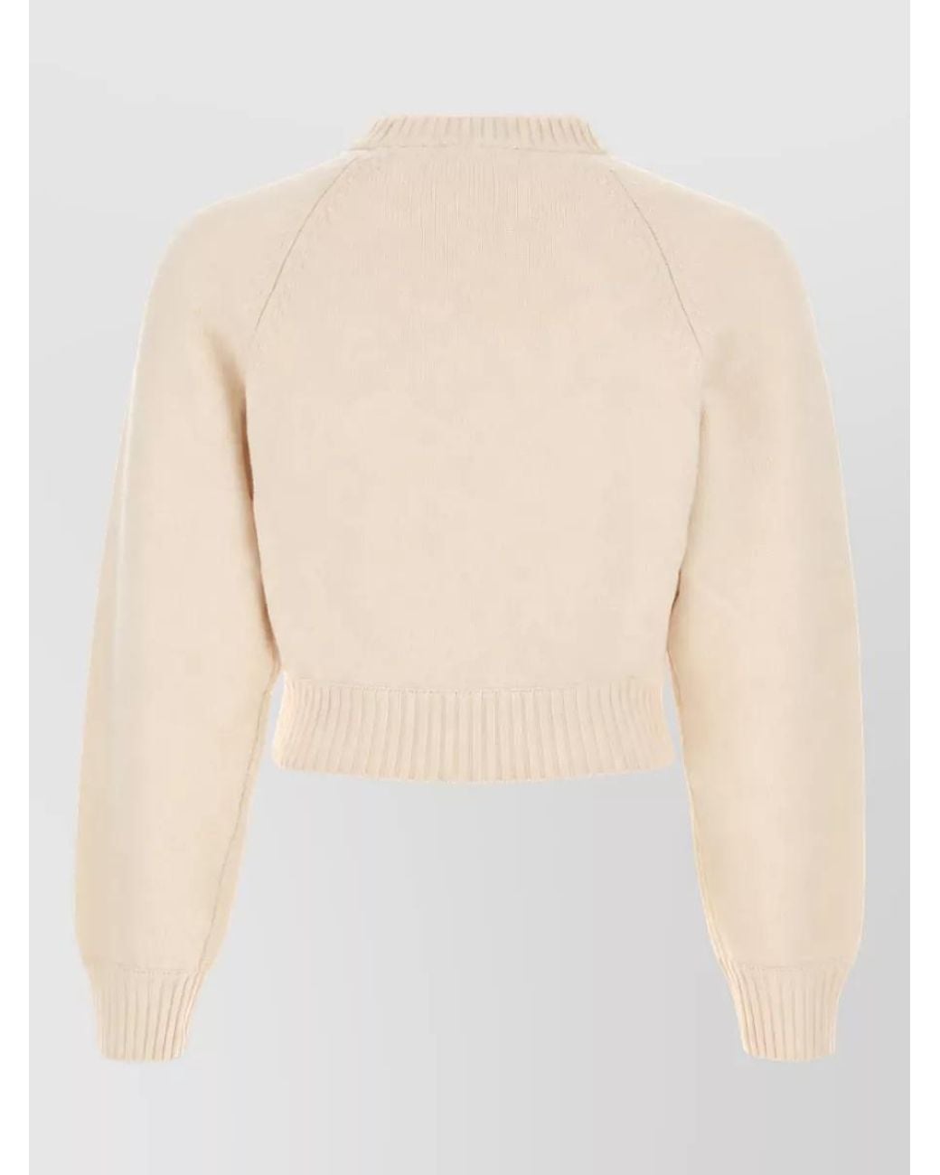 Sporty & Rich Natural Wool Sweater for men
