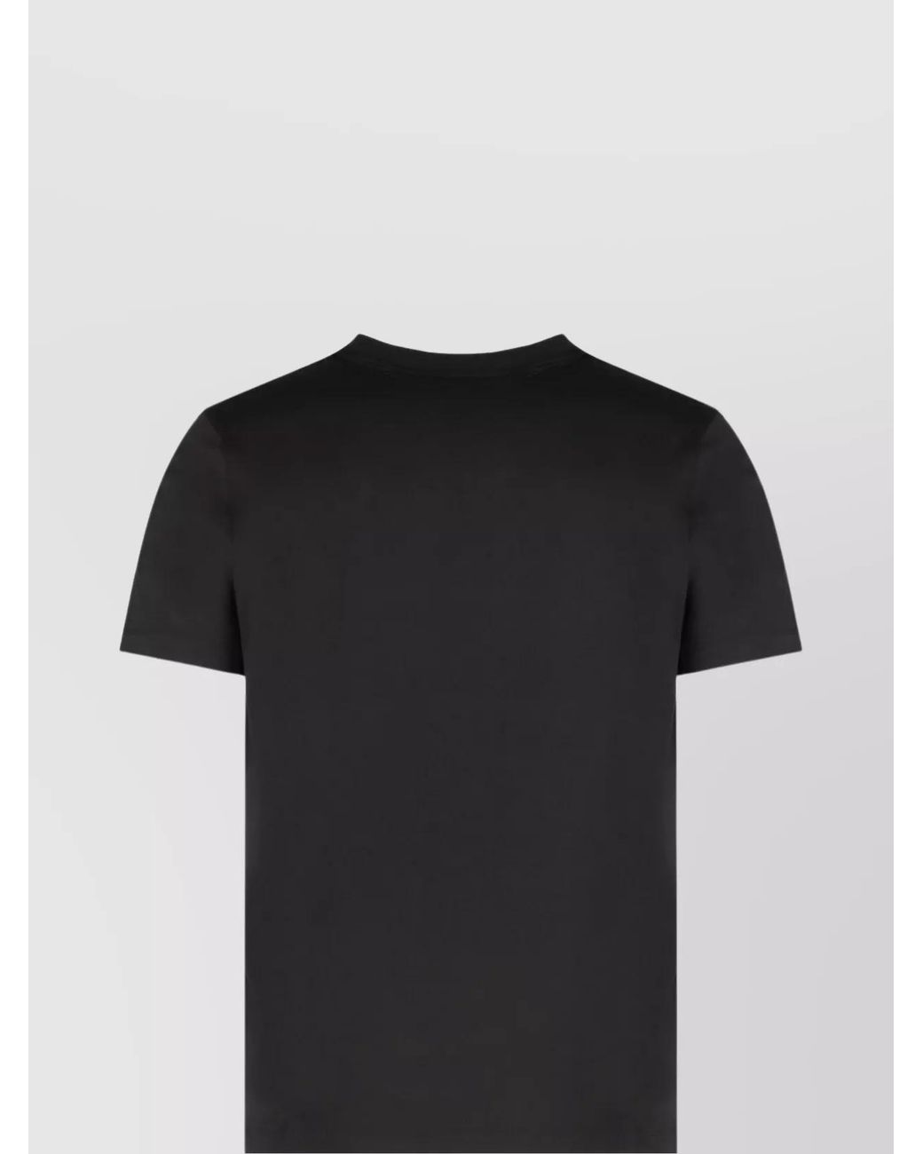 Paul & Shark Black Cotton Logo Print Short-Sleeve T-Shirt for men