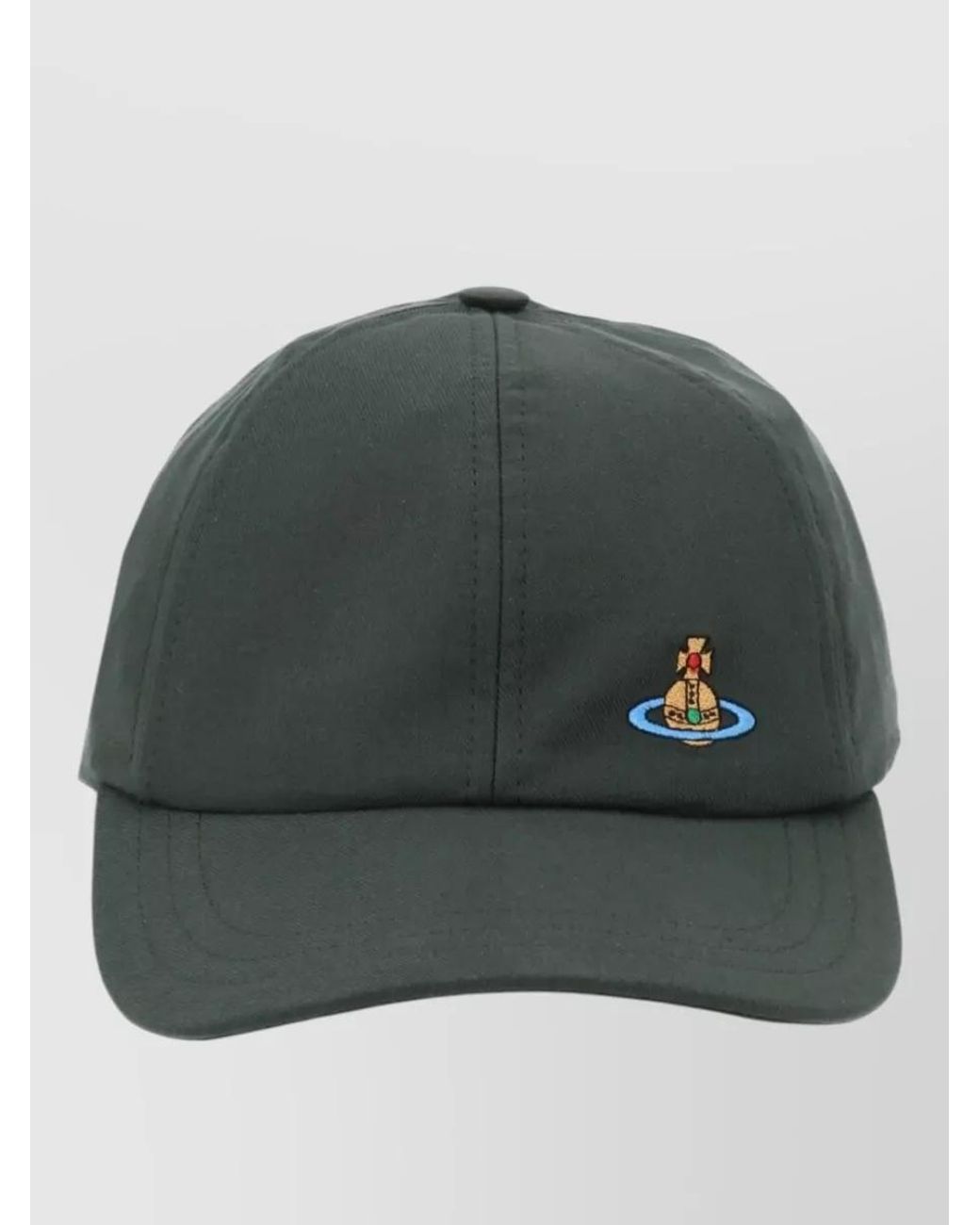 Vivienne Westwood Green Cotton Baseball Cap