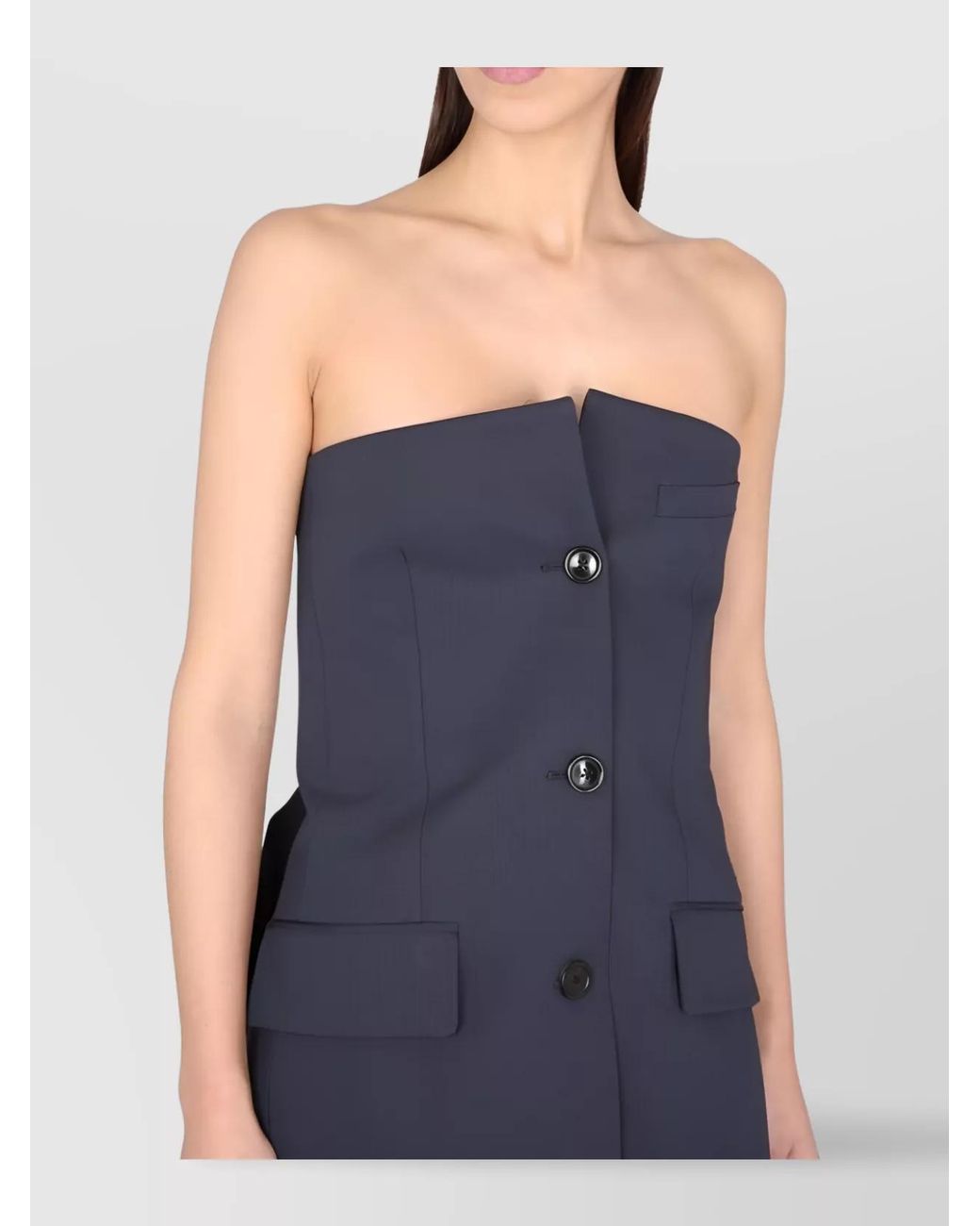 Our Legacy Blue Virgin Wool Blouse
