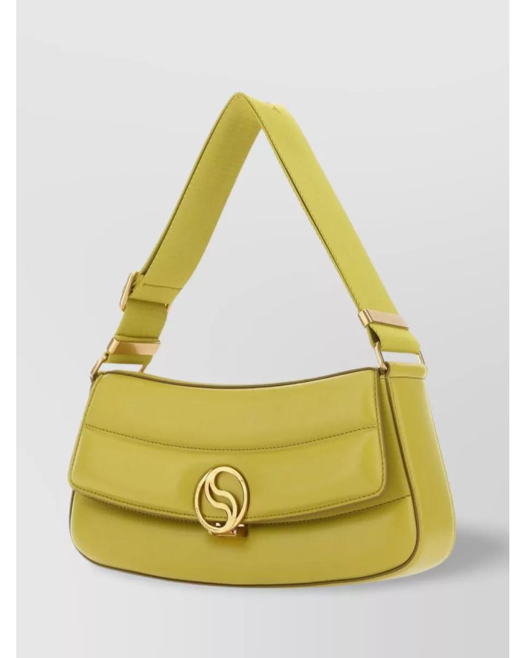 Stella McCartney Yellow Alter Mat Shoulder Bag