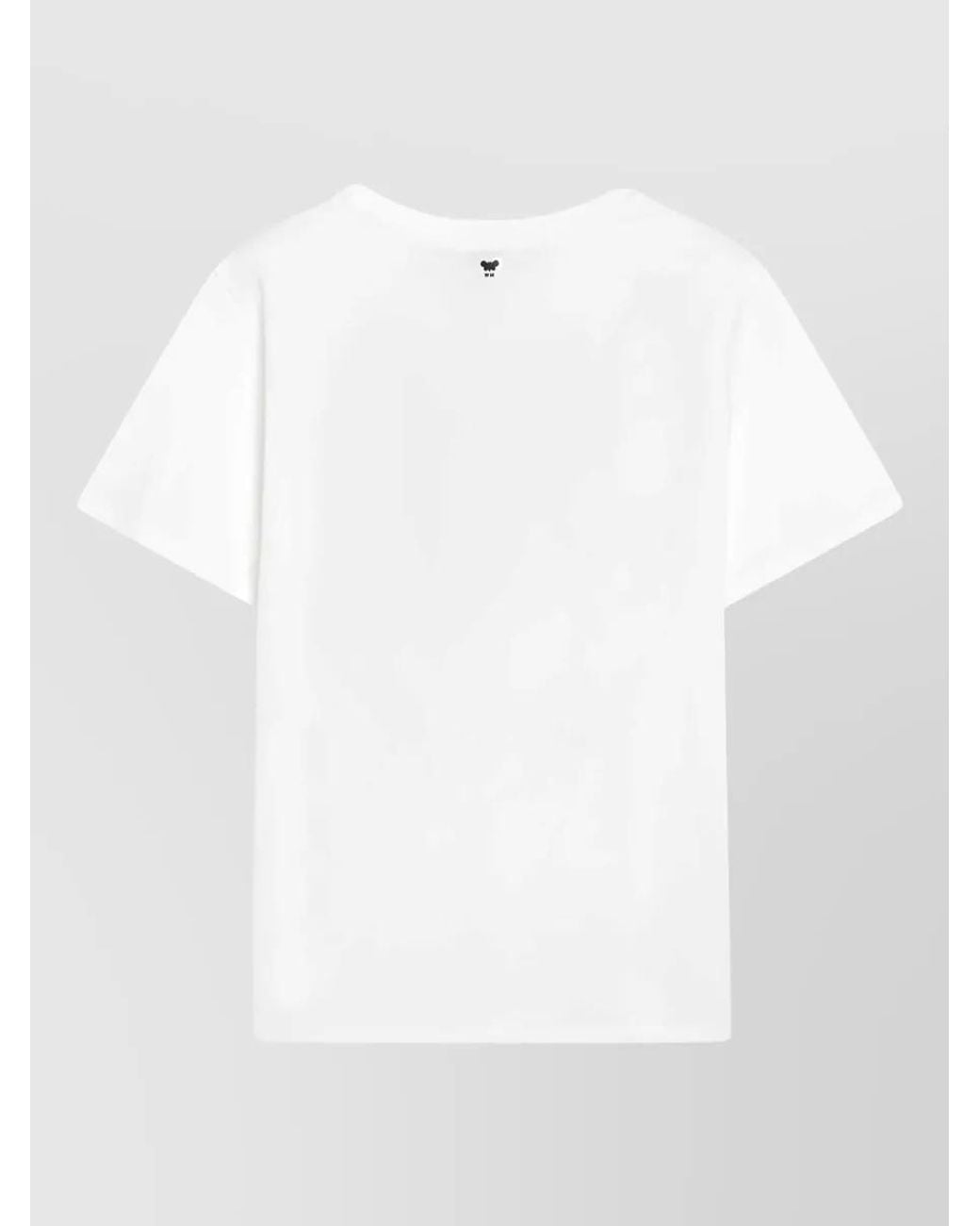 Weekend by Maxmara White Cotton Floral-Print T-Shirt