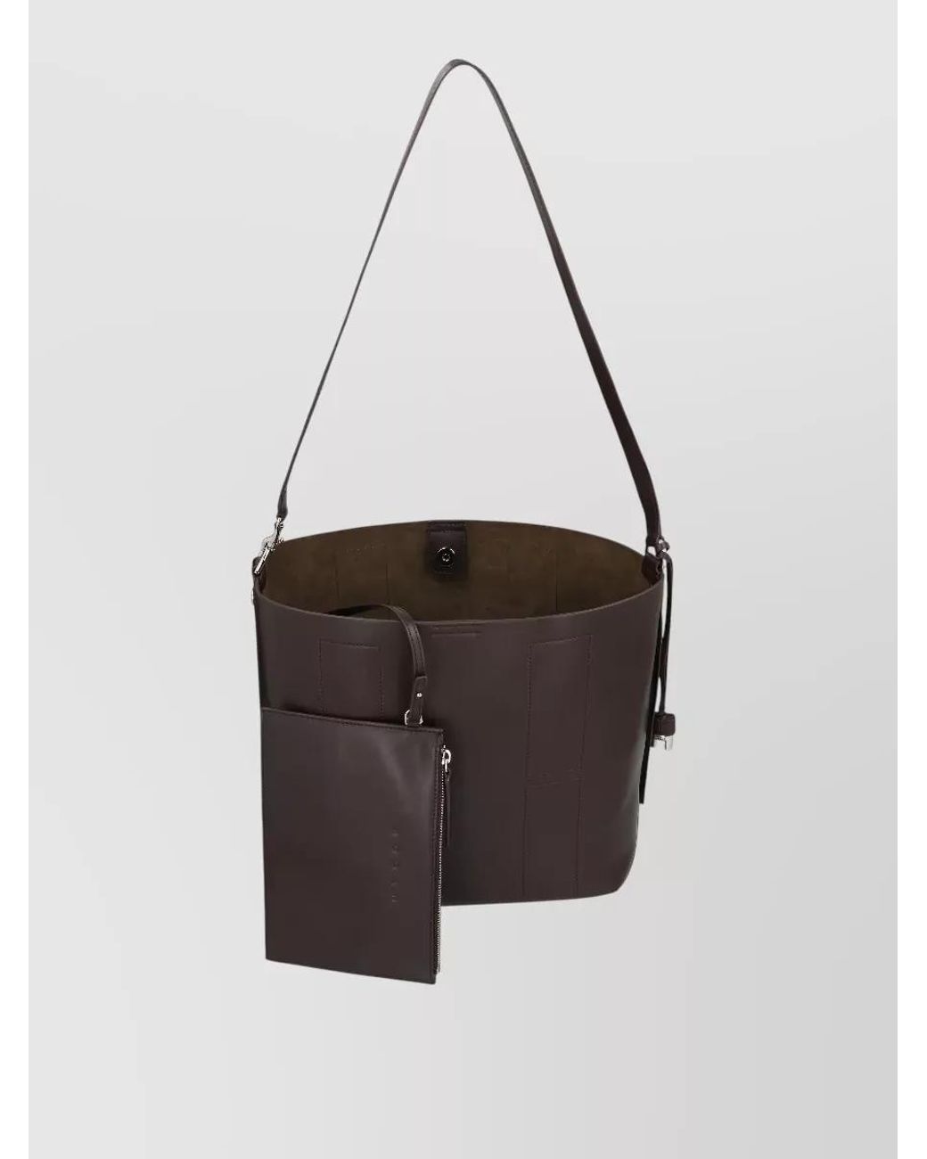 Hogan Multicolor H-Hobo Medium Leather Shoulder Bag