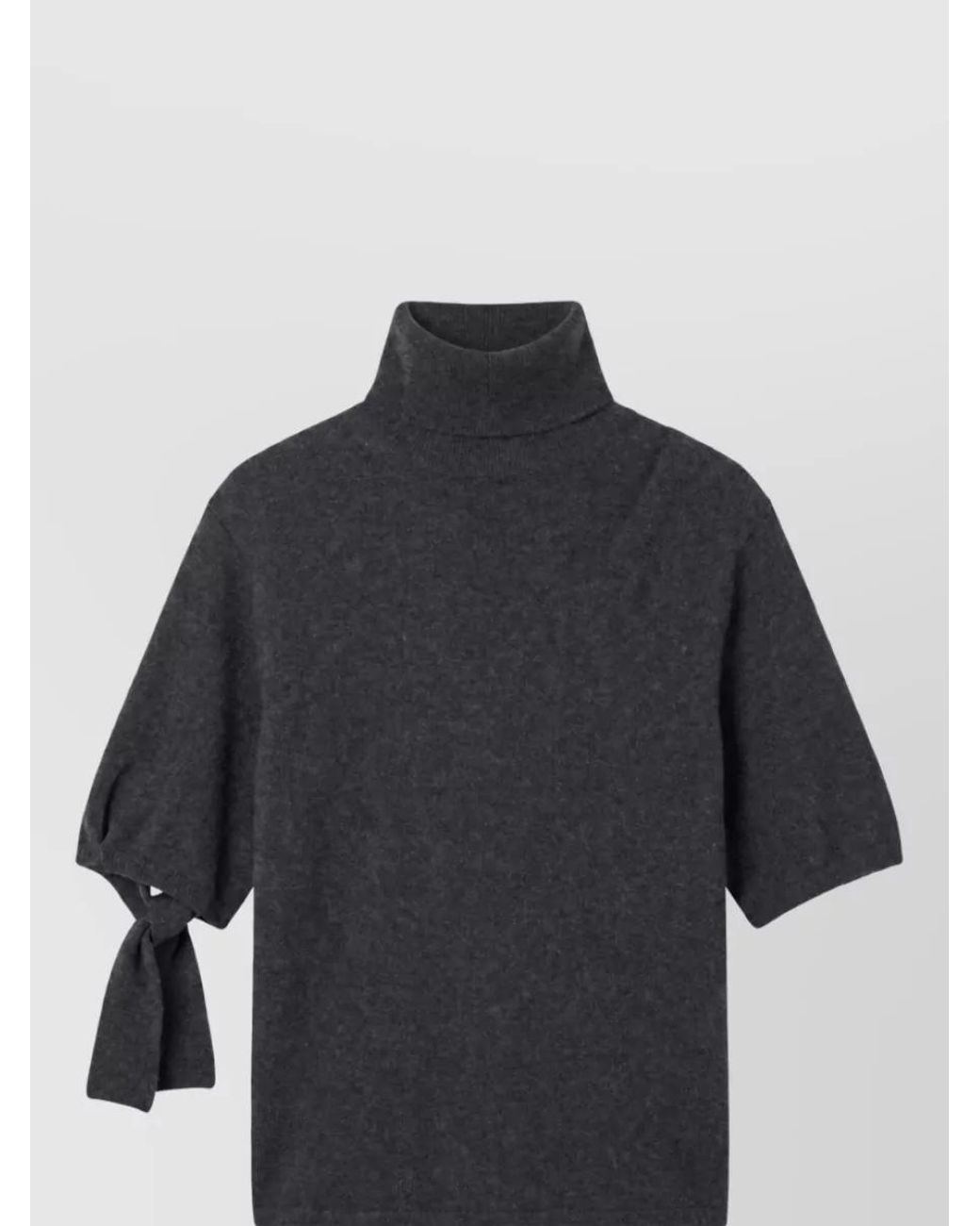 Jacquemus Blue Cashmere Merino Wool Long Sleeve Knitted Top