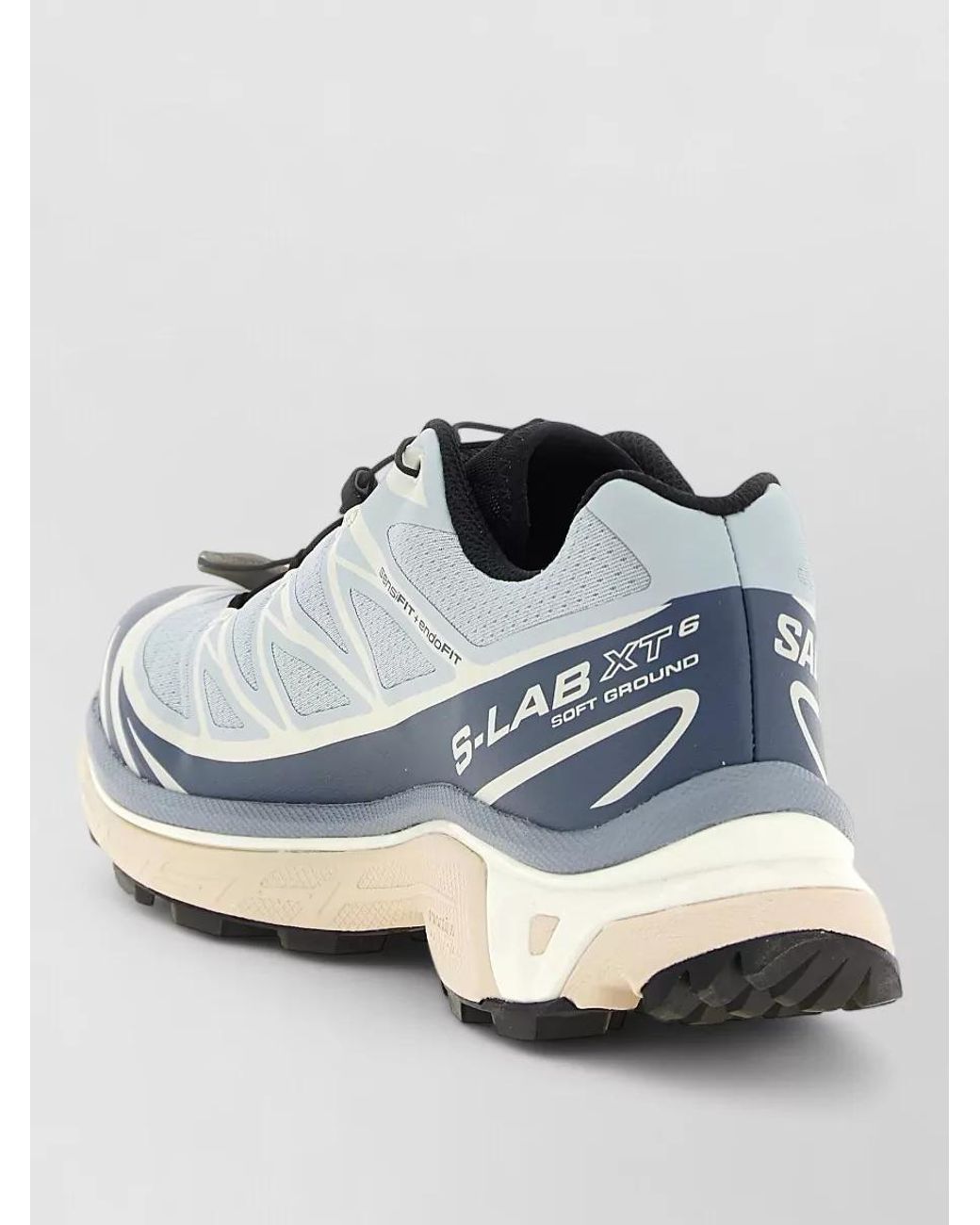 Salomon Blue Technical Mesh Lace-Up Sneakers