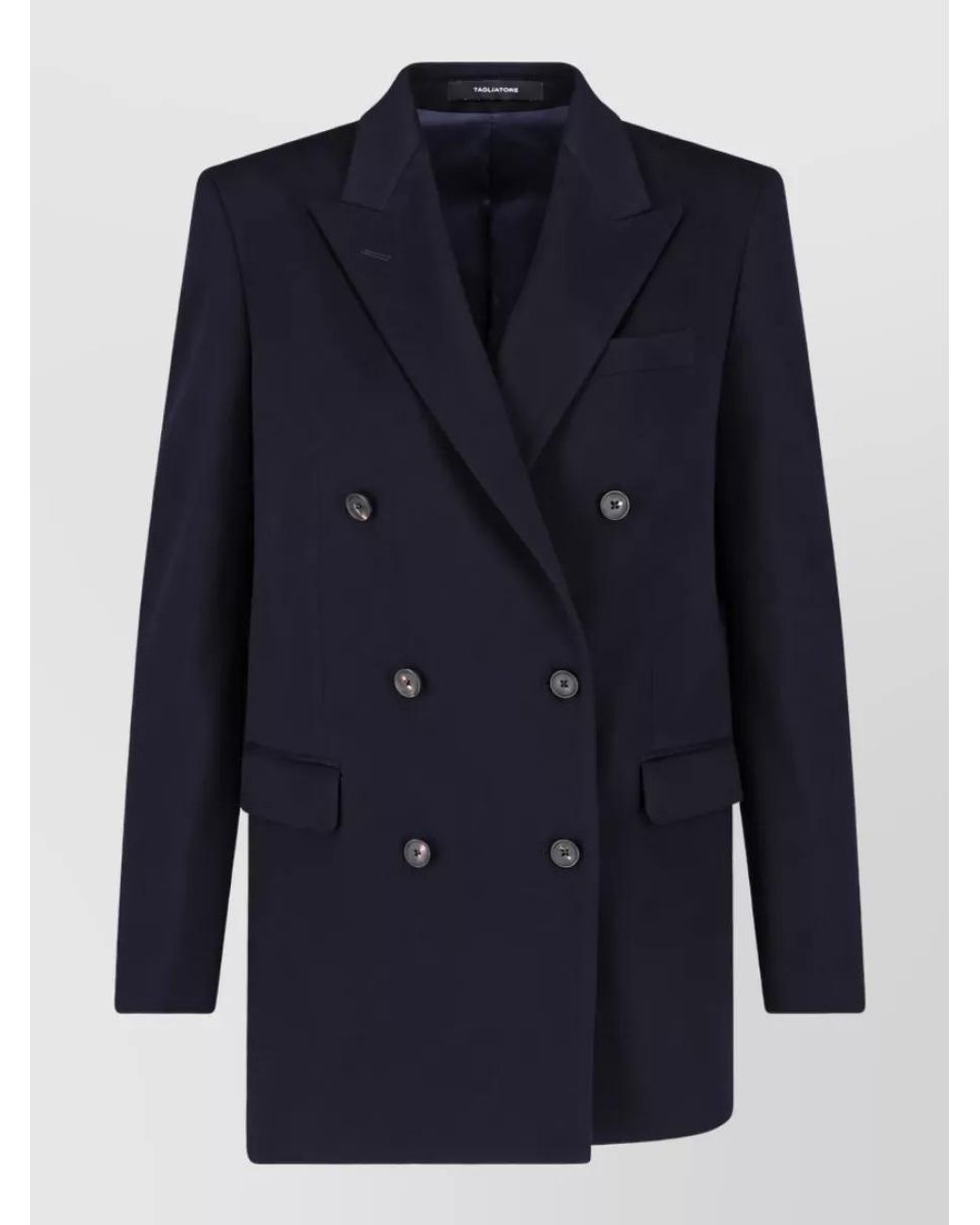 Tagliatore Blue Cashmere Blazer