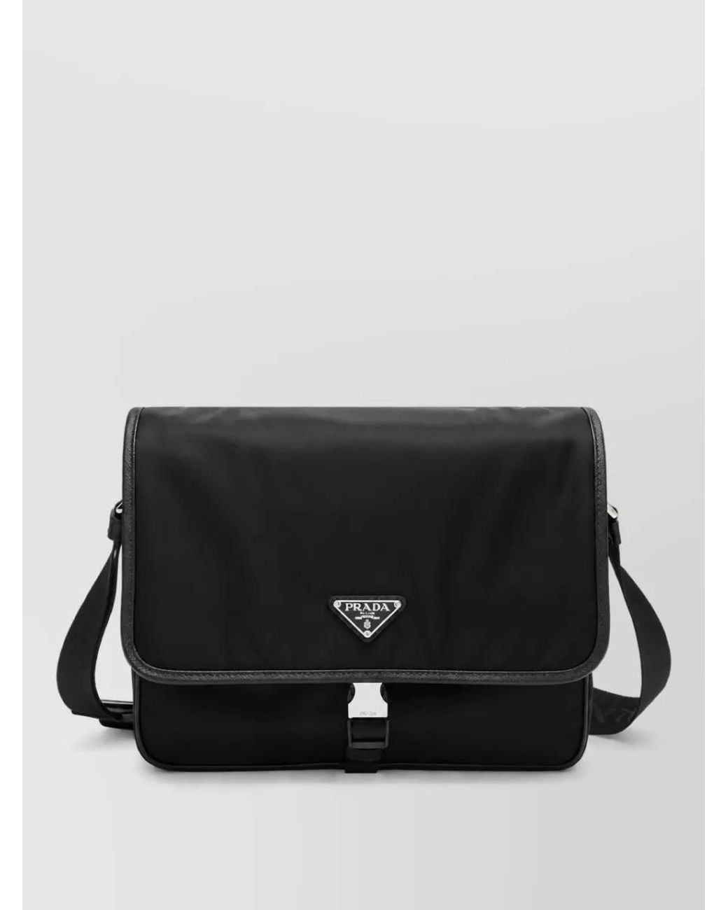 Prada Black Shoulder Bag for men