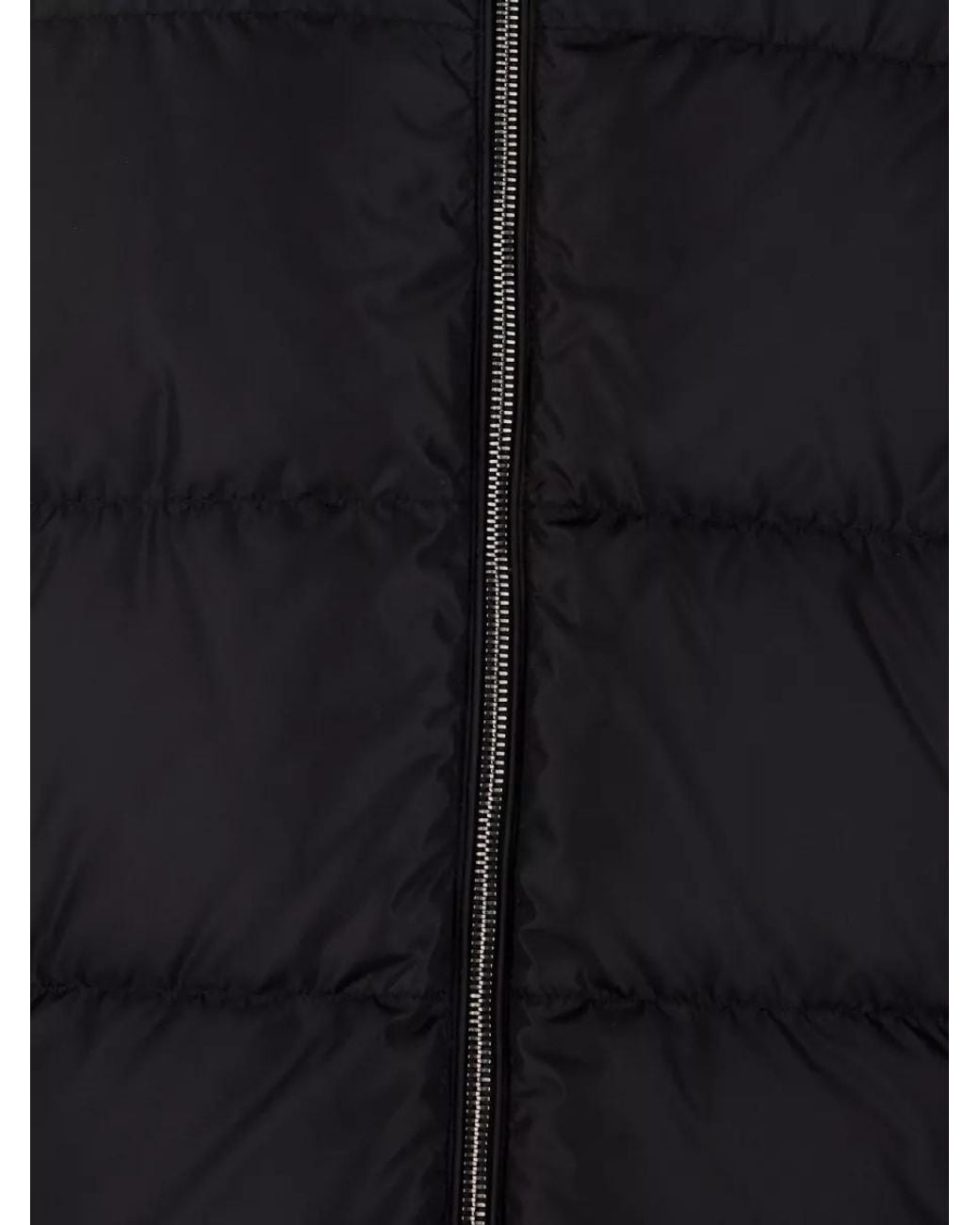 Herno Black Quilted Hooded Puffer Jacket for men