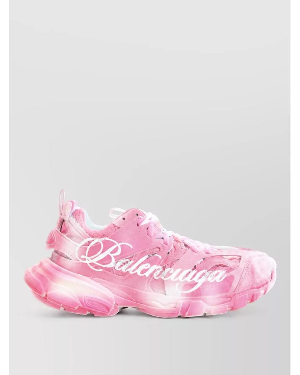 Balenciaga Pink Low-Top Sneakers