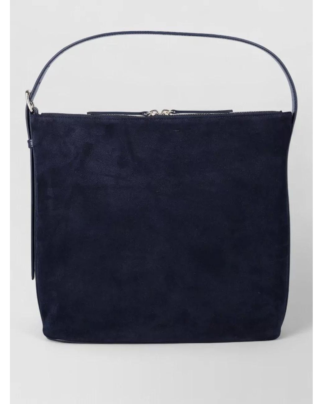A.P.C. Blue Vera Leather Shoulder Bag