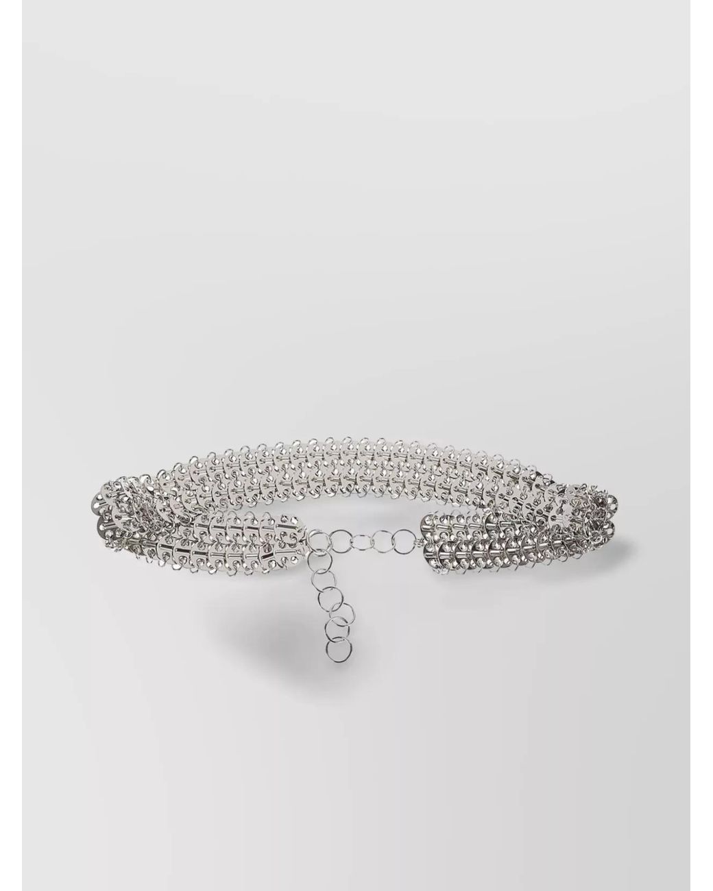 Rabanne Gray Brass Belt
