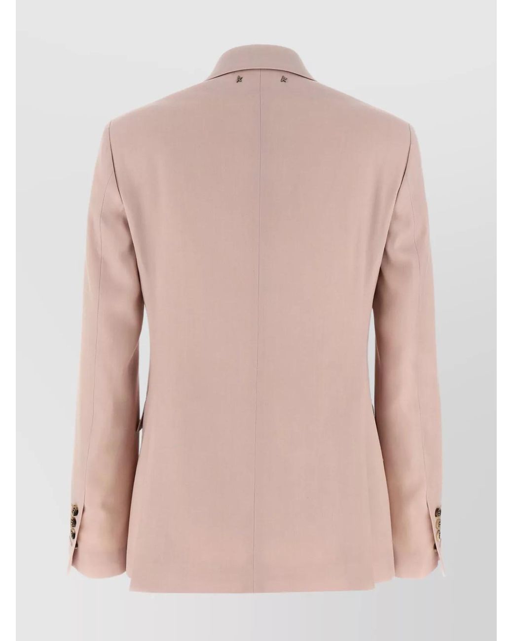 Golden Goose Deluxe Brand Pink Virgin Wool Diva Blazer