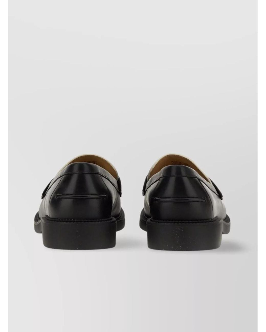 Michael Kors Black Leather Loafers