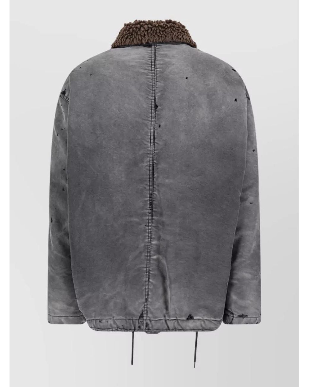Maison Mihara Yasuhiro Gray Padded Coat for men