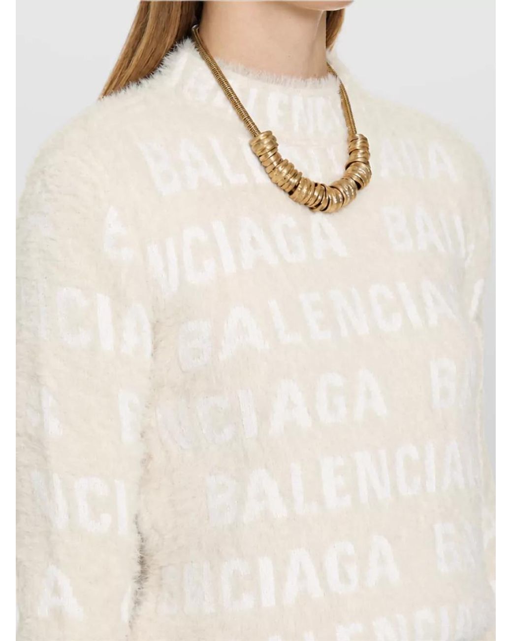 Balenciaga Natural Sweatshirt