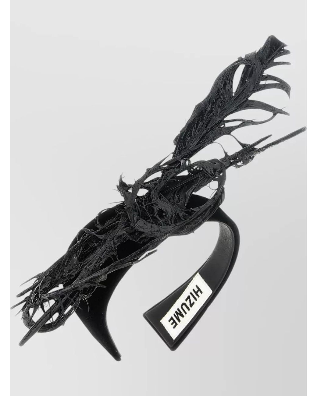 Comme des Garçons Black Rayon Sculptural Headband