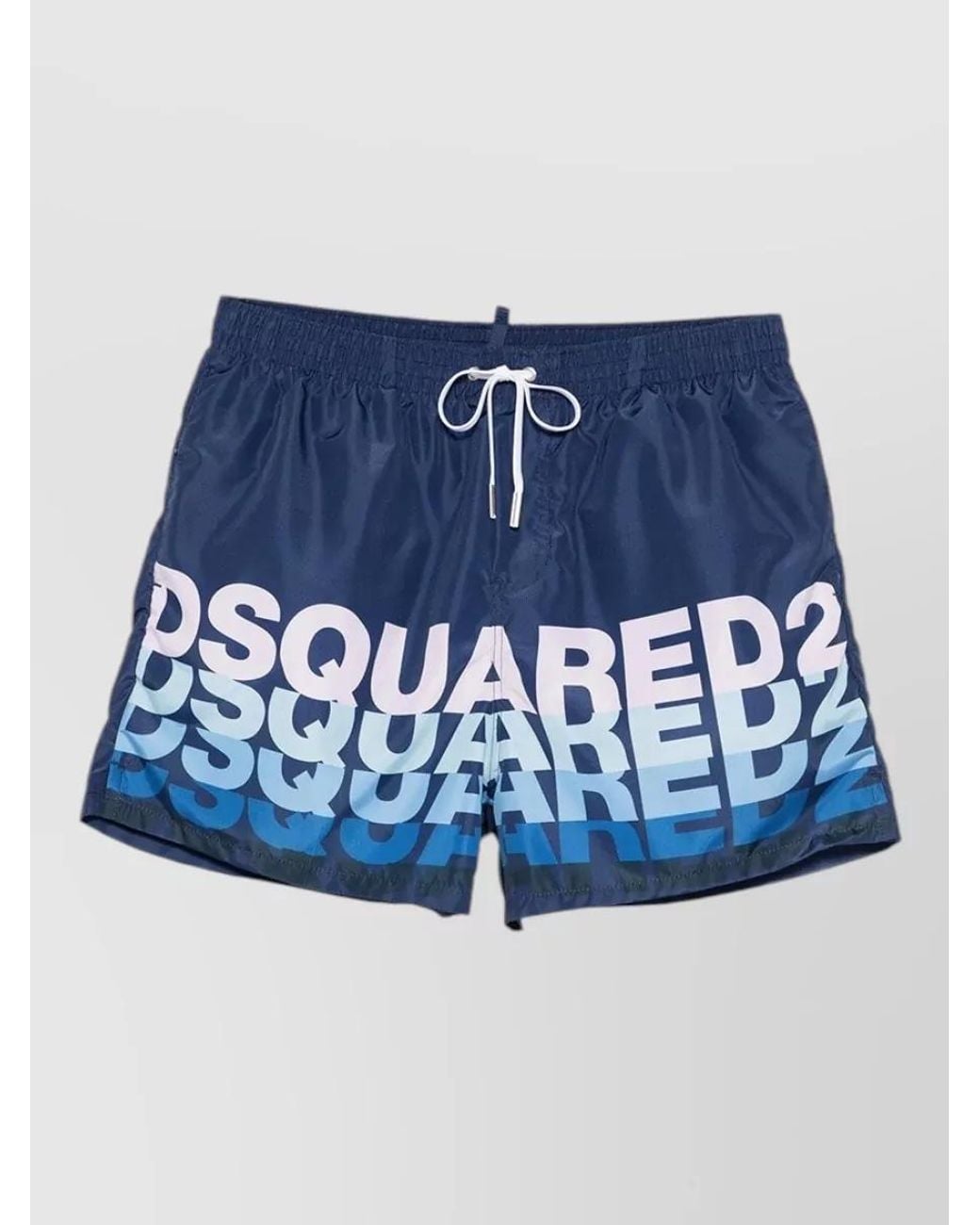 DSquared² Blue Deck Shorts for men