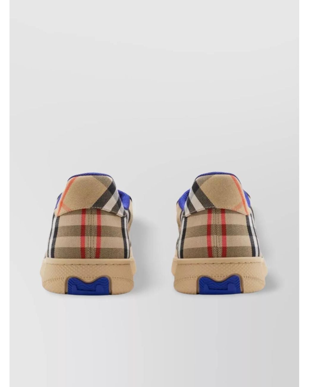 Burberry Natural Check Low-Top Sneakers for men