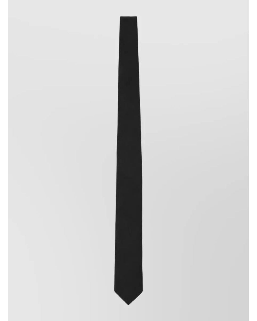 Balenciaga White Wool Tie for men