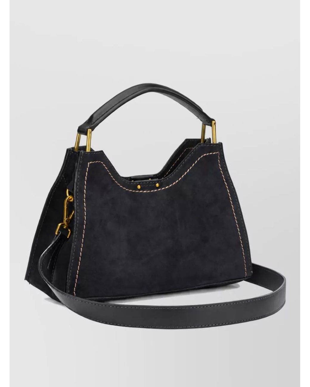 Gianni Chiarini Black Leather Tote Bag