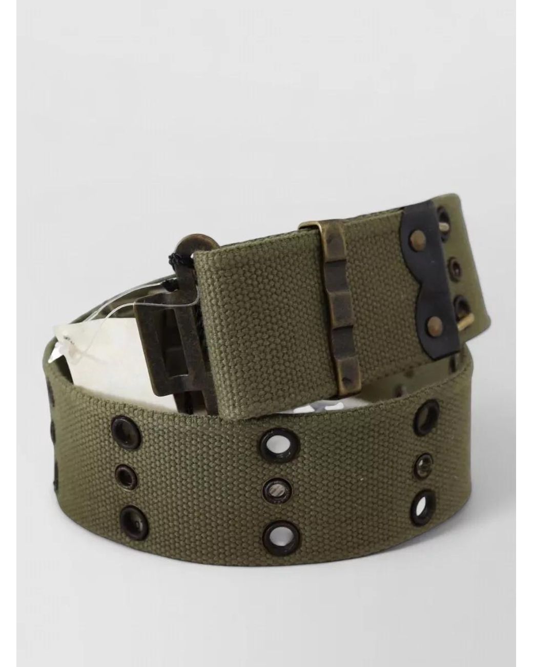 Ermanno Scervino Green Canvas Belt