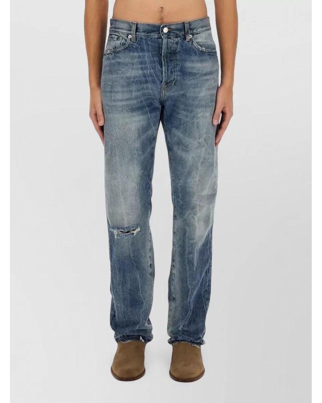 Department 5 Blue Denim Jeans for men