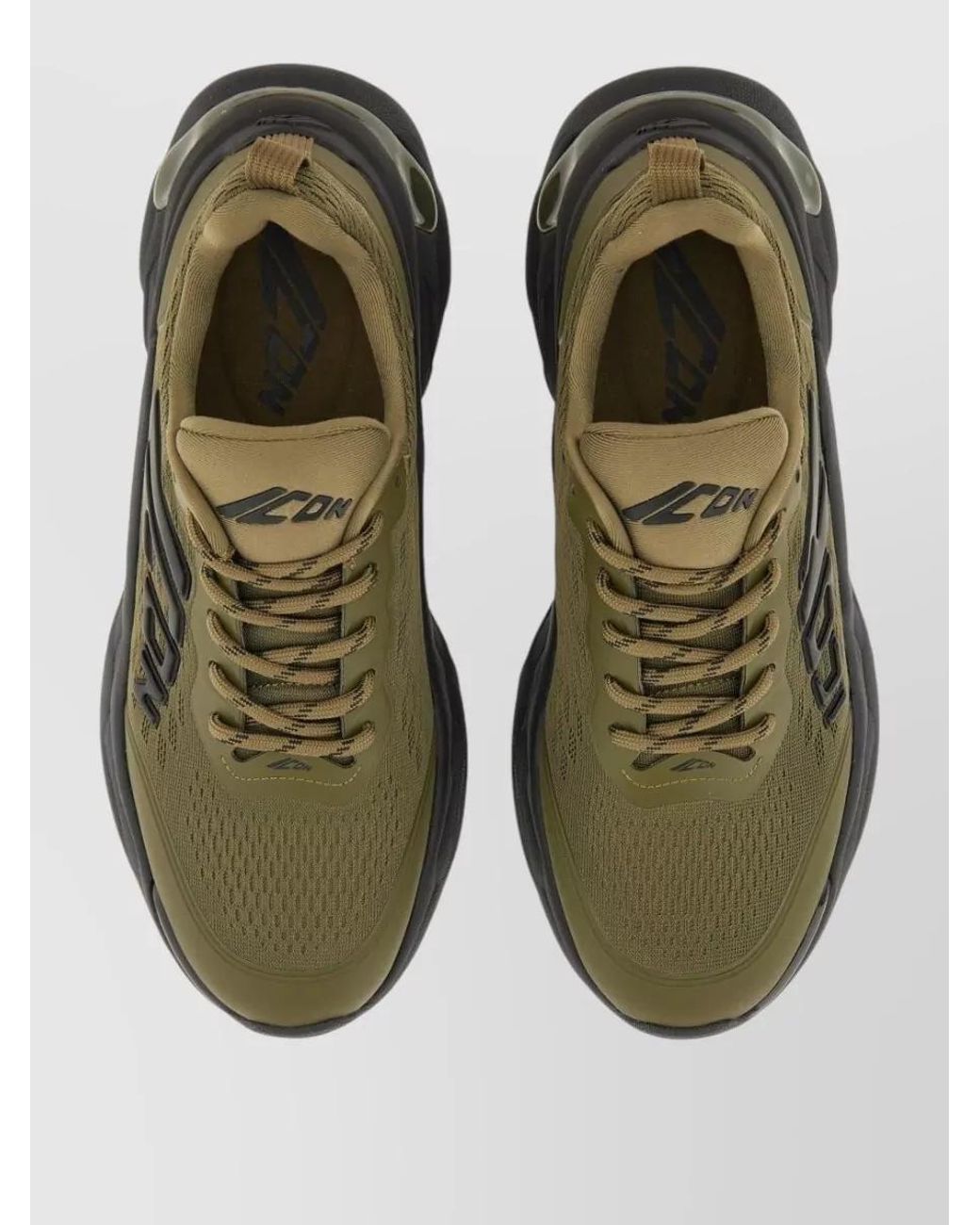 DSquared² Green Faster Low-Top Sneakers for men