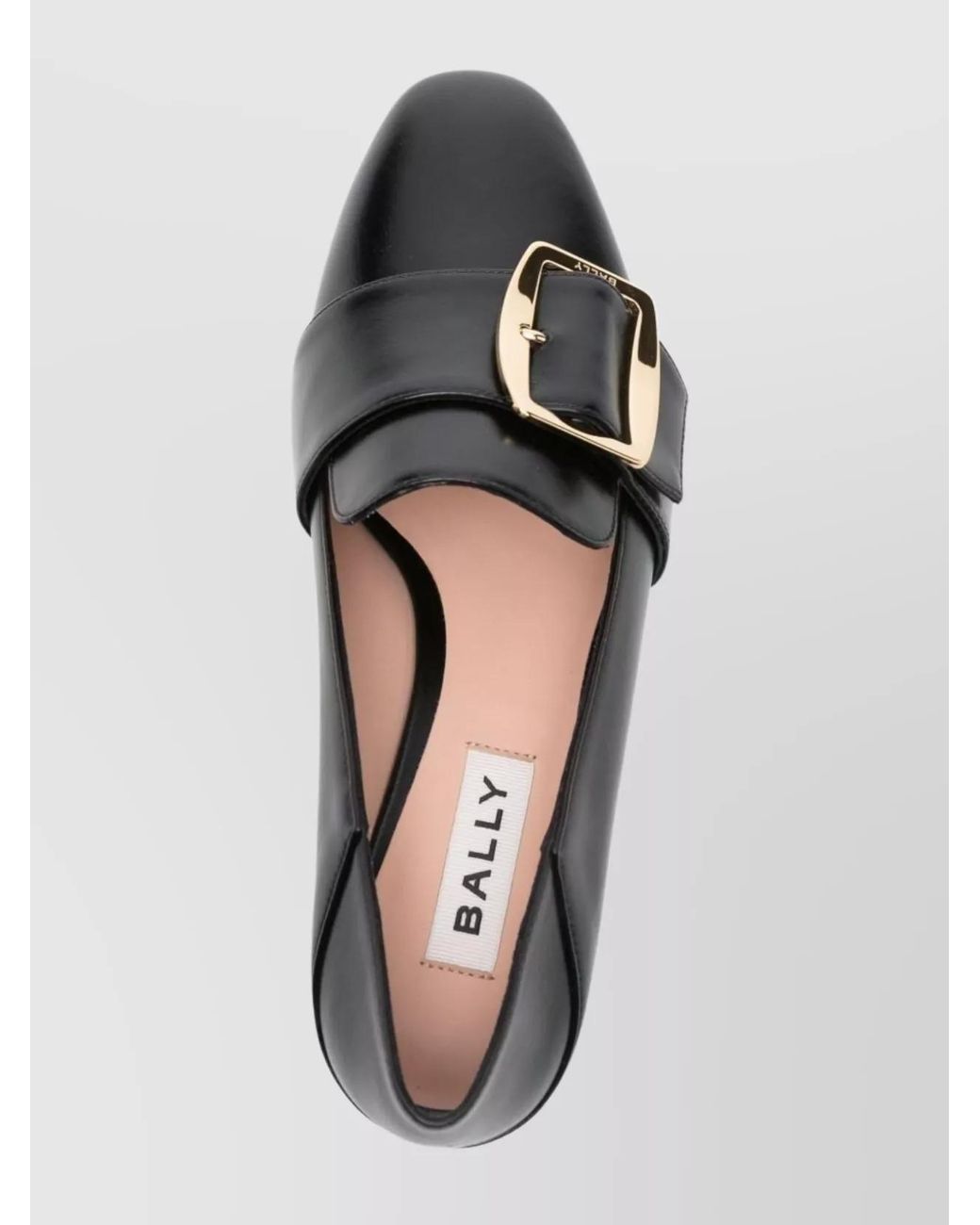Bally Multicolor Leather Block Heel Loafers