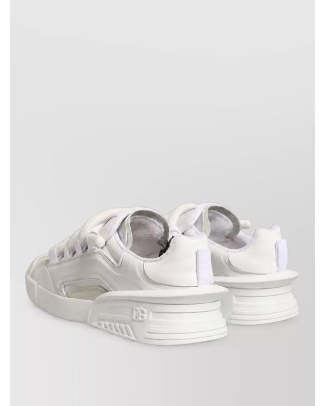 Dolce & Gabbana Natural Leather Low-Top Sneakers for men