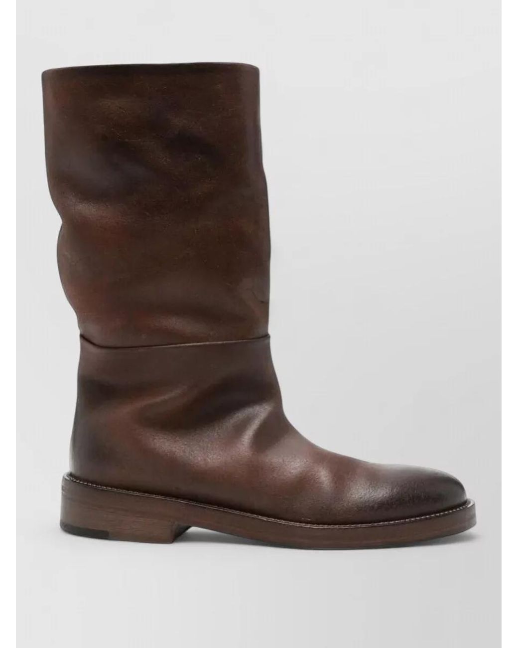 Marsèll Brown Leather Boots