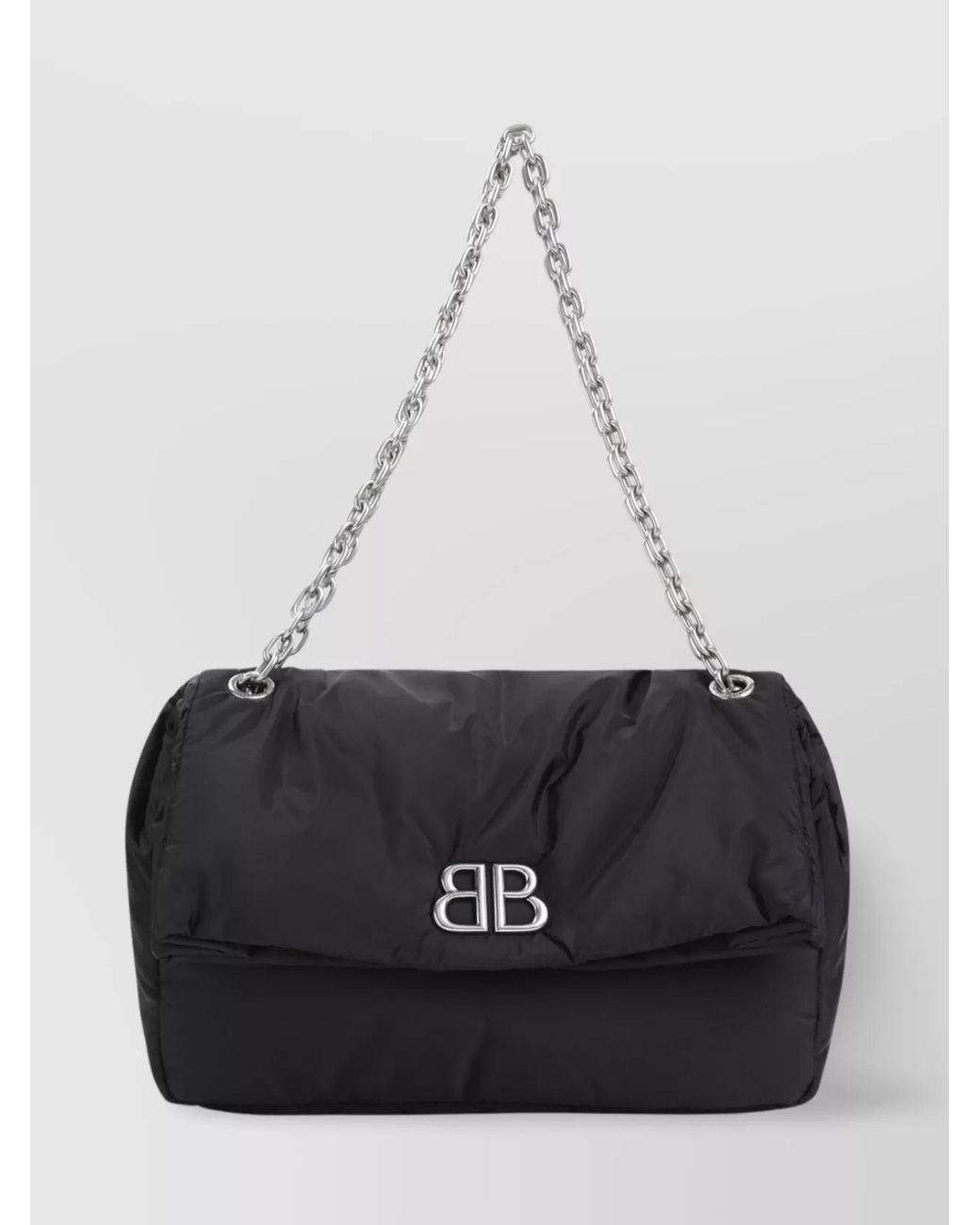 Balenciaga Black Medium Monaco Shoulder Bag