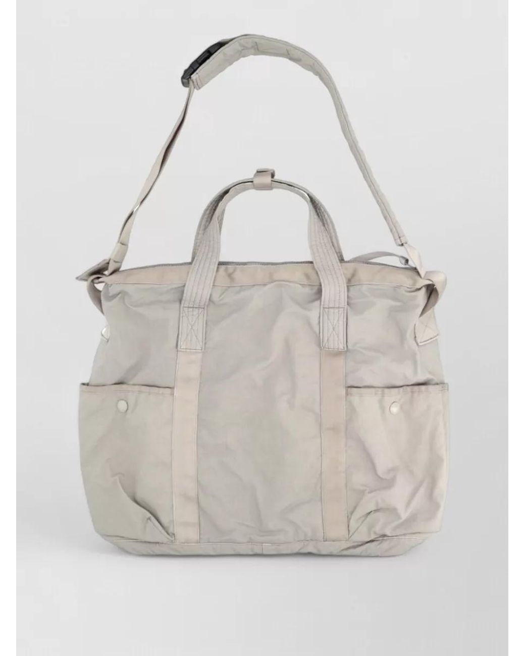 C P Company Natural Twill Tote Bag