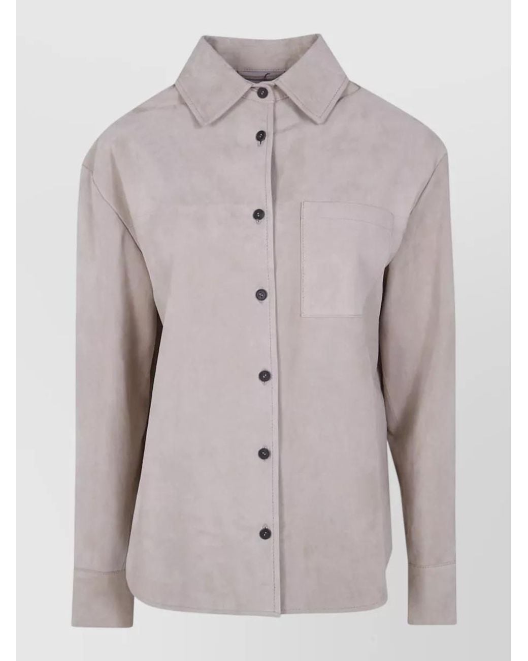DR. HOPE Multicolor Suede Oversized Jacket
