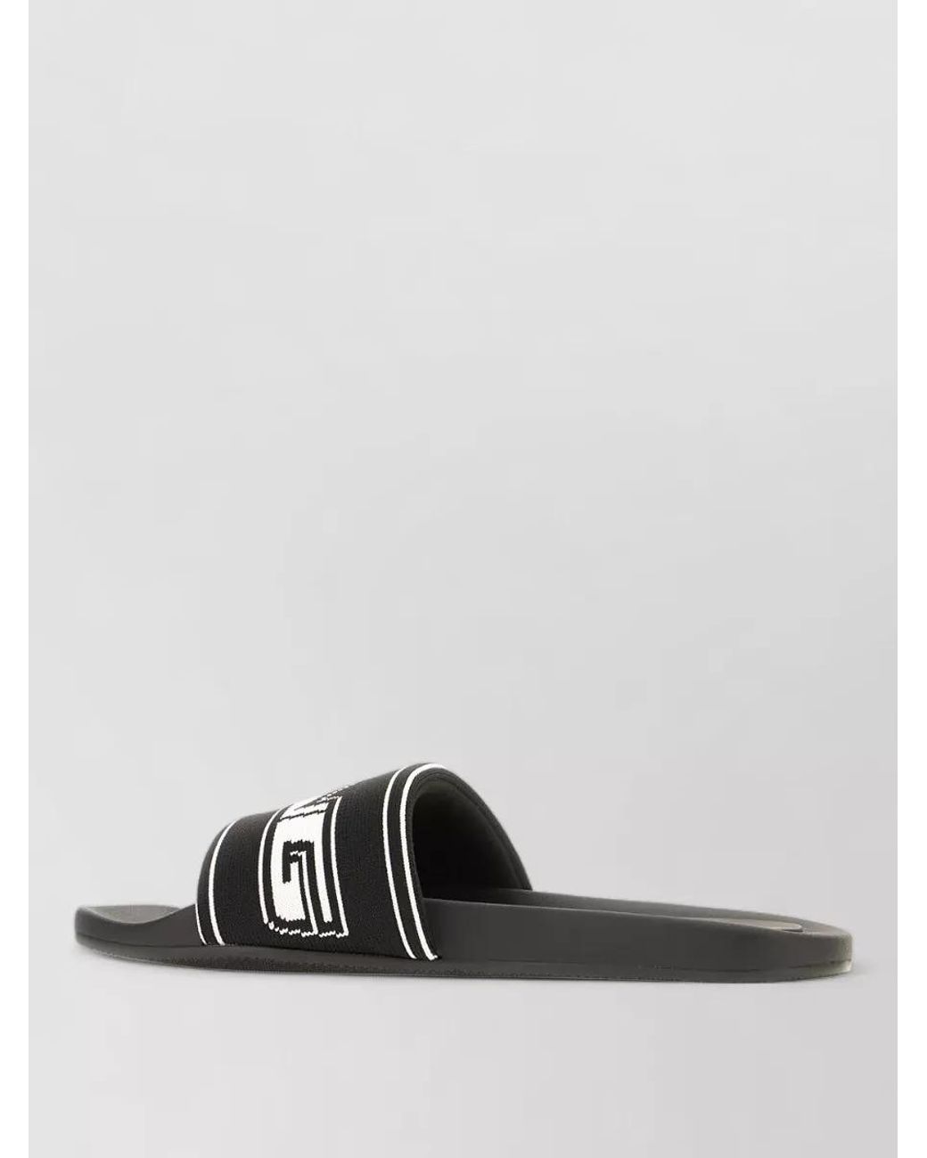 Alexander Wang Black Rubber Pool Slides