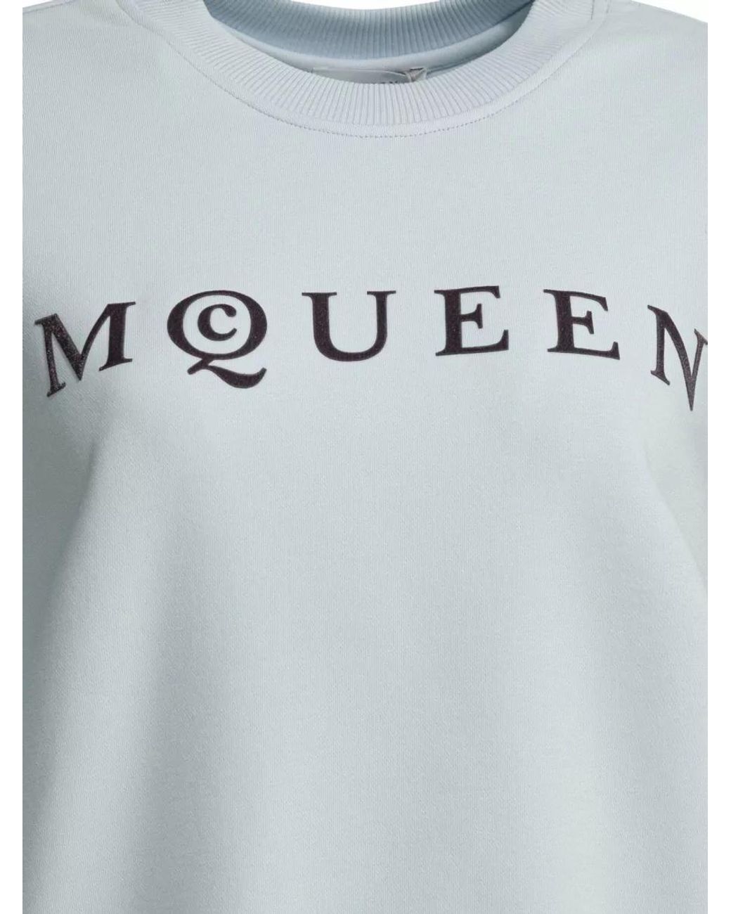 McQueen Blue Sweatshirt