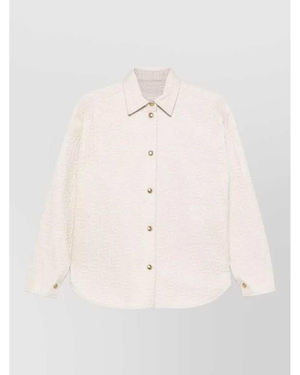 Moncler Natural Quilted Padded Shirt Jacket