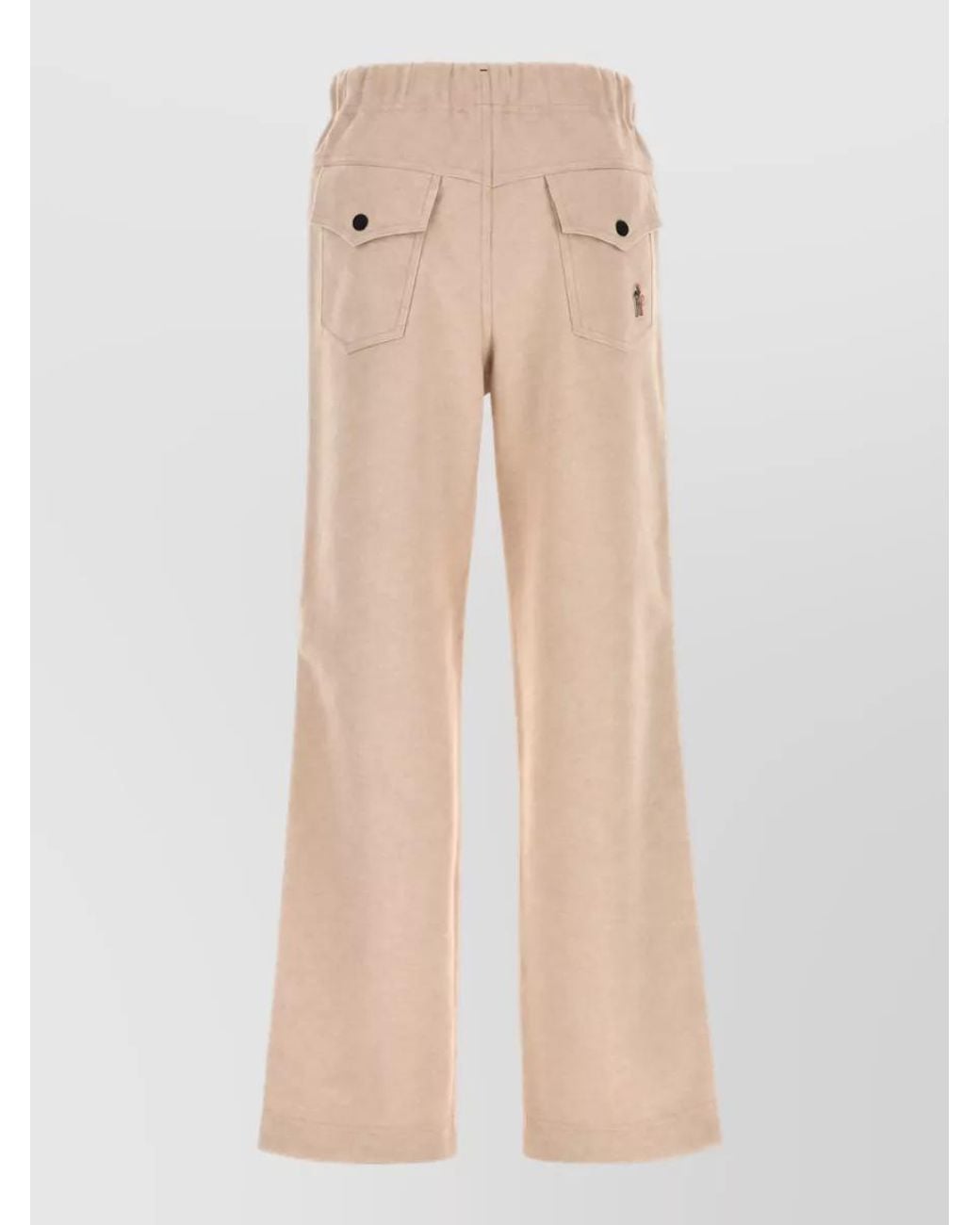 Moncler Natural Flannel Lounge Pants