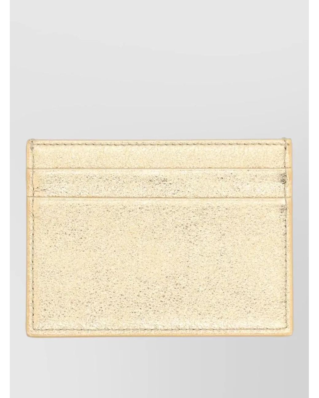 Dolce & Gabbana Natural Leather Cardholder