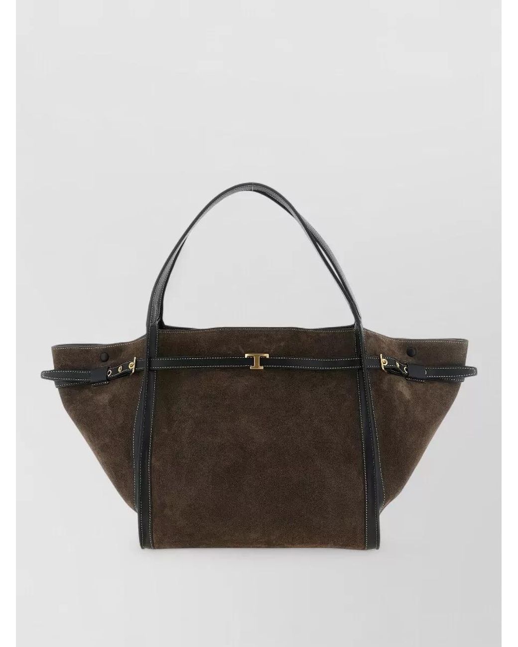 Tod's Multicolor T Timeless Medium Leather Shoulder Bag