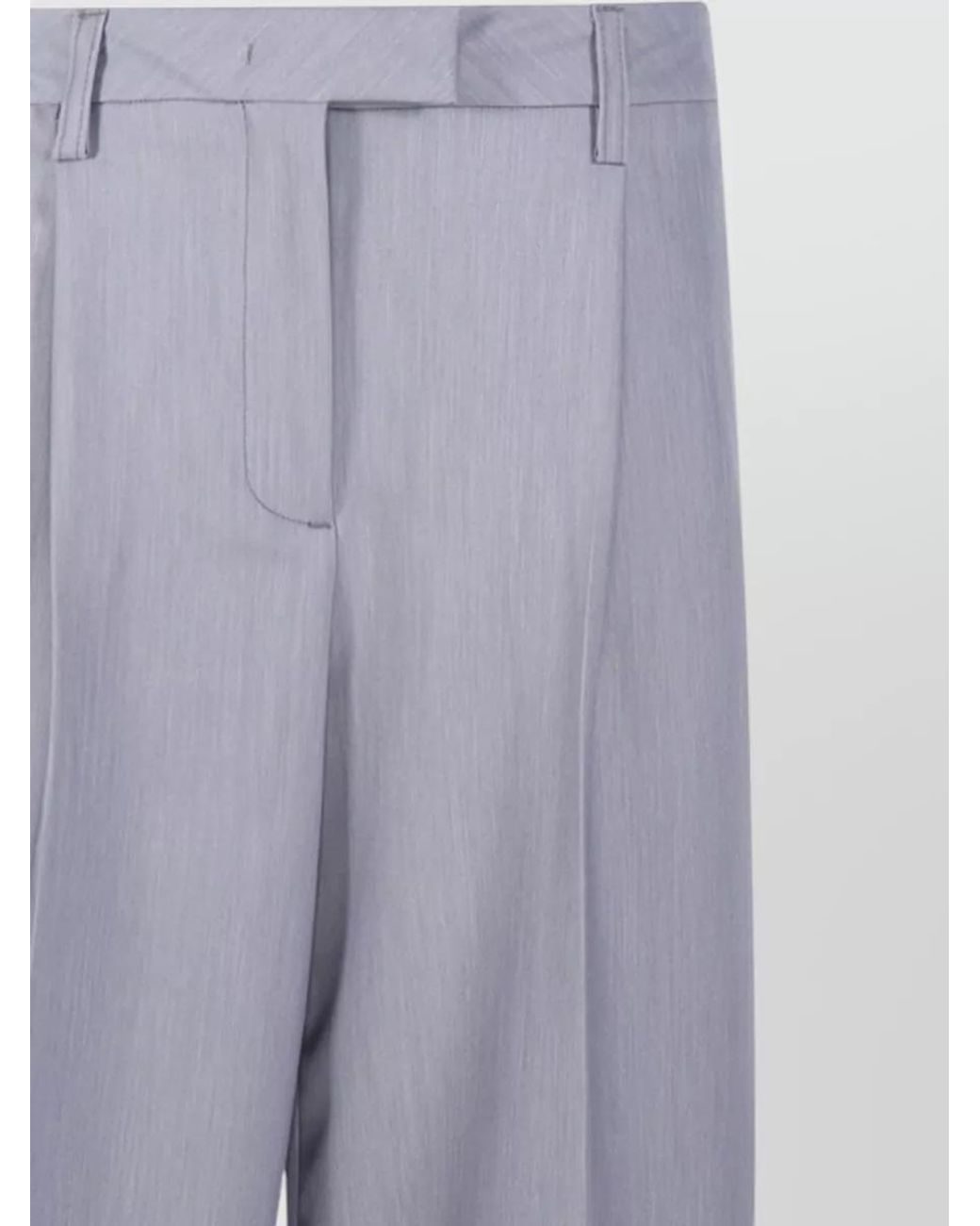 Thelatest Purple Wide-Leg Trousers