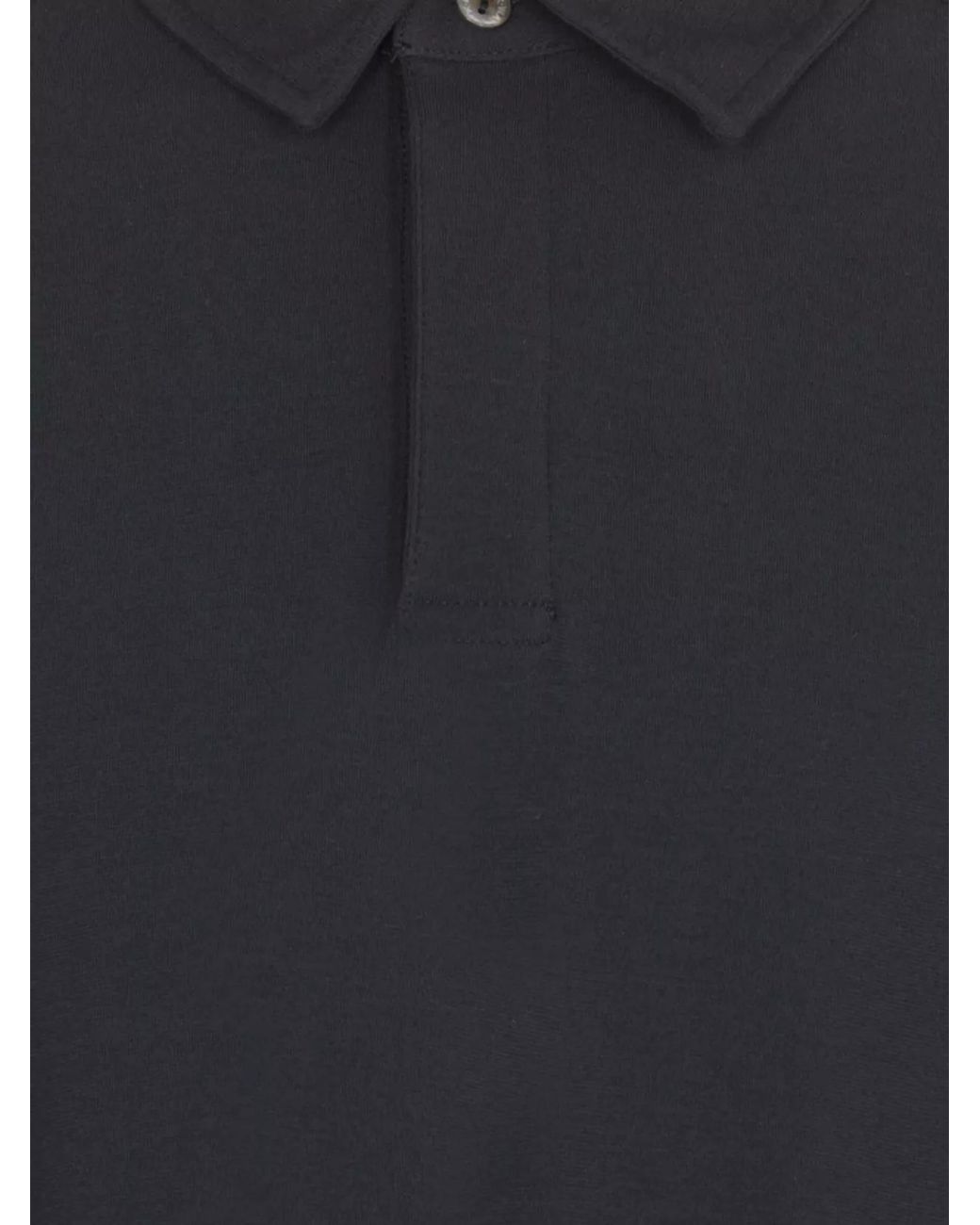 K-Way Blue Collared Shirt Short Sleeves for men