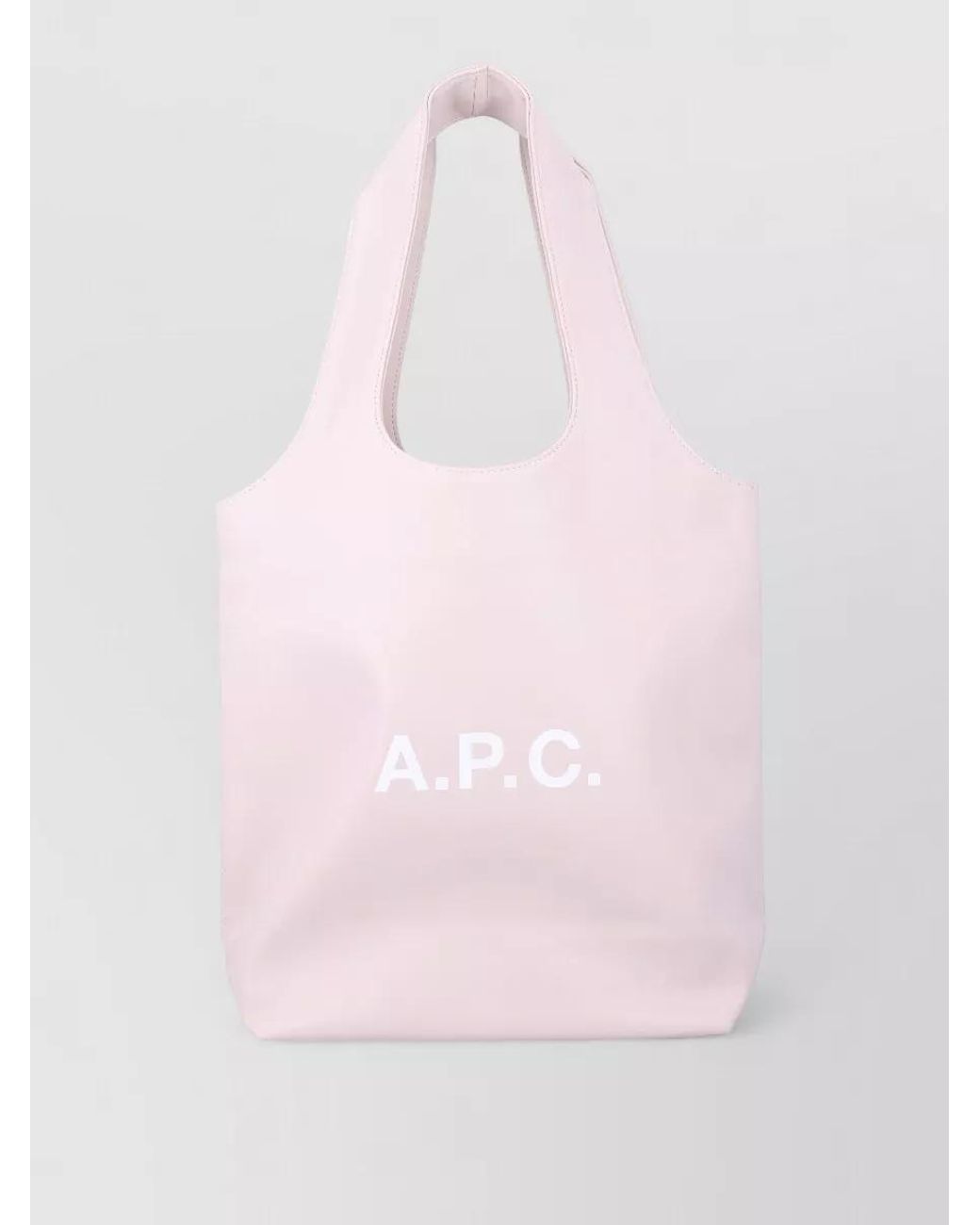 A.P.C. Pink Ninon Small Tote Bag
