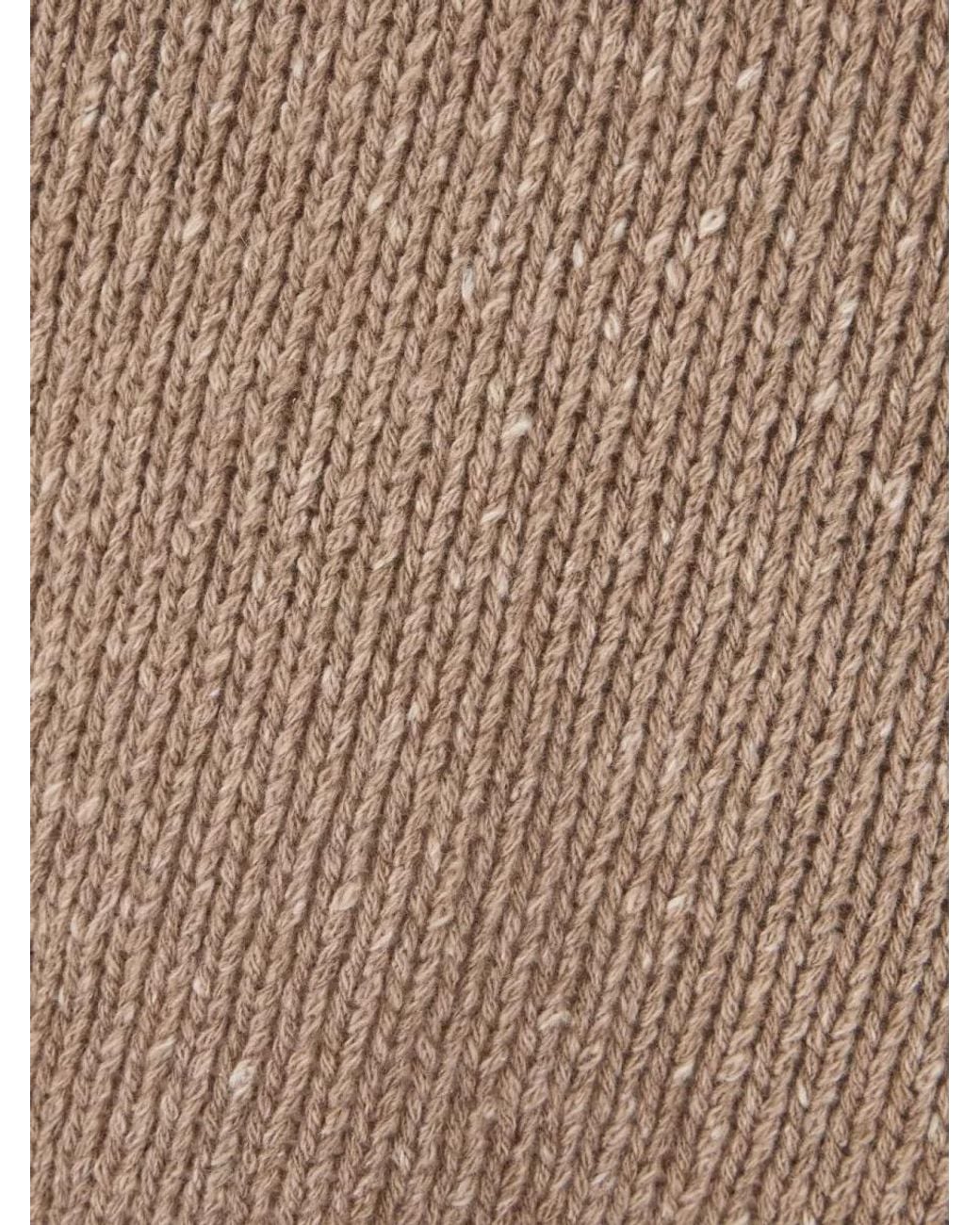 The Row Natural Cashmere Crew Neck Sweater