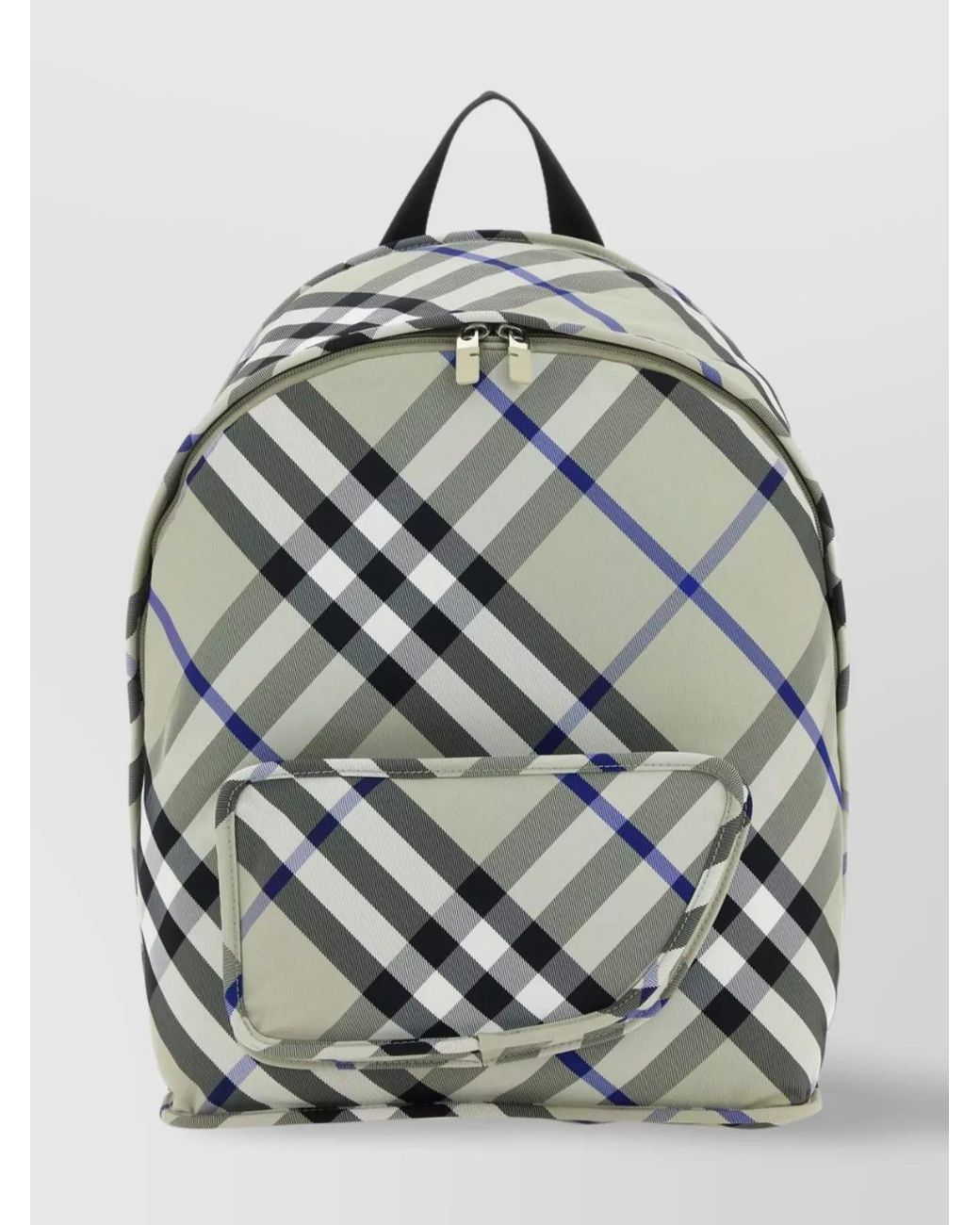 Burberry Gray Nylon Shield Backpack for men