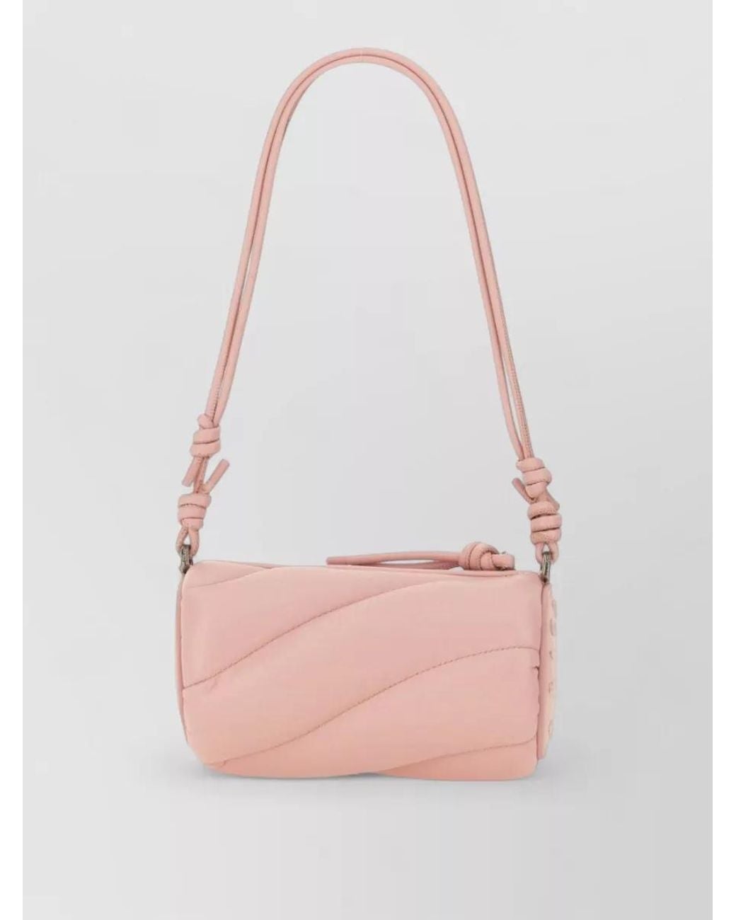 Fiorucci Pink Leather Mini Mella Crossbody Bag
