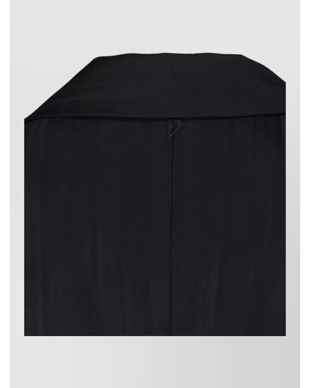 Dondup Black Virgin Wool Suit Jacket