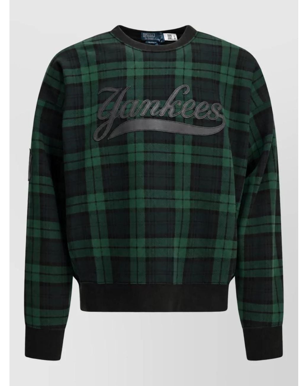 Polo Ralph Lauren Green Cotton Crew-Neck Sweatshirt for men